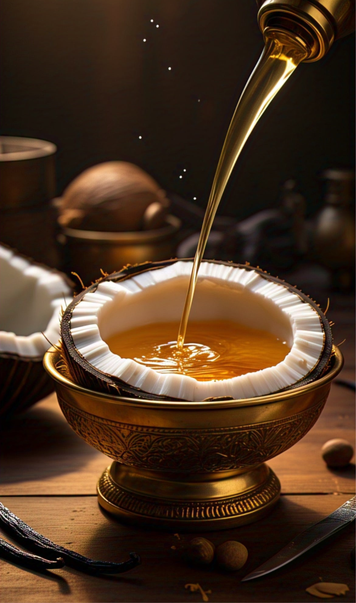 Coconut Vanilla Hair/Body Oil & Shae Butter